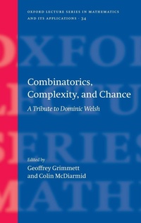 Enlarge image Cover: Combinatorics, Complexity, and Chance - Oxford University Press
