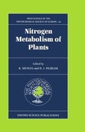 Cover: Nitrogen Metabolism of Plants - Clarendon Press