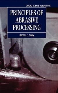 Enlarge image Cover: Principles of Abrasive Processing - Clarendon Press