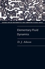 Cover: Elementary Fluid Dynamics - Clarendon Press
