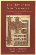 Cover: The Text of the New Testament - Oxford University Press Inc