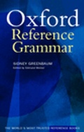 Cover: The Oxford Reference Grammar - Oxford University Press