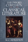 Cover: The Oxford Companion to Classical Literature - Oxford University Press