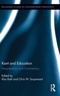 Cover: Kant and Education - Routledge