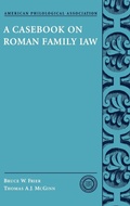 Cover: A Casebook on Roman Family Law - Oxford University Press