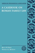 Cover: A Casebook on Roman Family Law - Oxford University Press