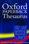 Cover: Oxford Paperback Thesaurus - Oxford University Press
