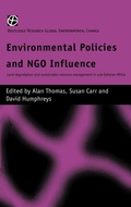 Cover: Environmental Policies and NGO Influence - Routledge