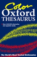 Cover: Color Oxford Thesaurus - Oxford University Press