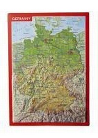 Abbildung von: Reliefpostkarte Deutschland - georelief Vertriebs GbR