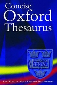 Enlarge image Cover: Concise Oxford Thesaurus - Oxford University Press