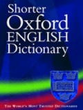 Cover: Shorter Oxford English Dictionary - Oxford University Press