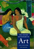 Cover: The Oxford Dictionary of Art - Oxford University Press