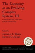 Cover: The Economy As an Evolving Complex System III - Oxford University Press Inc