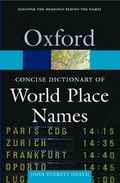 Cover: Concise Dictionary of World Place-Names - Oxford University Press