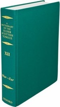 Cover: Dictionary of the Older Scottish Tongue - Oxford University Press