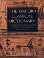 Cover: The Oxford Classical Dictionary - Oxford University Press