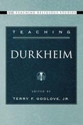 Cover: Teaching Durkheim - Oxford University Press Inc