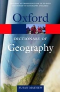 Cover: A Dictionary of Geography - Oxford University Press