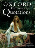 Cover: The Oxford Dictionary of Quotations - Oxford University Press