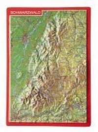 Abbildung von: Reliefpostkarte Schwarzwald - georelief Vertriebs GbR
