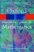 Cover: The Concise Oxford Dictionary of Mathematics - Oxford University Press