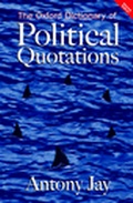 Cover: The Oxford Dictionary of Political Quotations - Oxford University Press