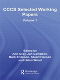 Cover: CCCS Selected Working Papers - Routledge