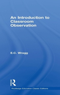 Enlarge image Cover: An Introduction to Classroom Observation (Classic Edition) - Routledge