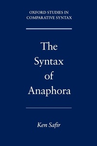 Abbildung von: The Syntax of Anaphora - Oxford University Press Inc