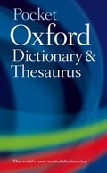 Cover: Pocket Oxford Dictionary and Thesaurus - Oxford University Press