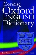 Cover: Concise Oxford English Dictionary - Oxford University Press
