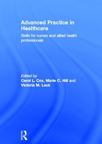 Enlarge image Cover: Advanced Practice in Healthcare - Routledge