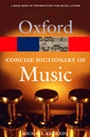 Cover: The Concise Oxford Dictionary of Music - Oxford University Press