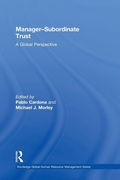 Cover: Manager-Subordinate Trust - Routledge