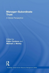 Enlarge image Cover: Manager-Subordinate Trust - Routledge
