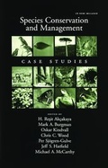 Cover: Species Conservation and Management - Oxford University Press Inc