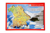 Abbildung von: Reliefpostkarte Bayern - georelief Vertriebs GbR