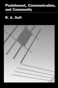 Cover: Punishment, Communication, and Community - Oxford University Press Inc