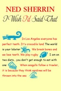 Cover: I Wish I'd Said That - Oxford University Press