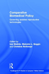 Enlarge image Cover: Comparative Biomedical Policy - Routledge