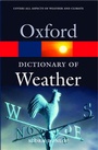Cover: A Dictionary of Weather - Oxford University Press