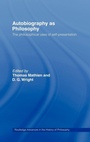 Cover: Autobiography as Philosophy - Routledge