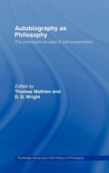 Cover: Autobiography as Philosophy - Routledge