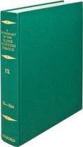 Cover: A Dictionary of the Older Scottish Tongue from the Twelfth Century to the End of the Seventeenth: Volume 9, Si-Sto - Oxford University Press