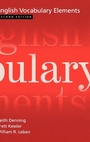Cover: English Vocabulary Elements - Oxford University Press Inc