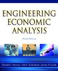 Enlarge image Cover: Engineering Economic Analysis - Oxford University Press Inc