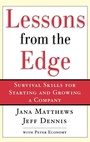 Cover: Lessons From the Edge - Oxford University Press Inc
