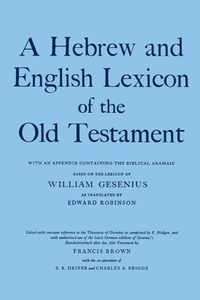 Enlarge image Cover: A Hebrew and English Lexicon of the Old Testament - Oxford University Press Inc