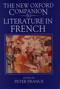 Cover: The New Oxford Companion to Literature in French - Oxford University Press